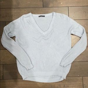 baby blue brandy melville sweater